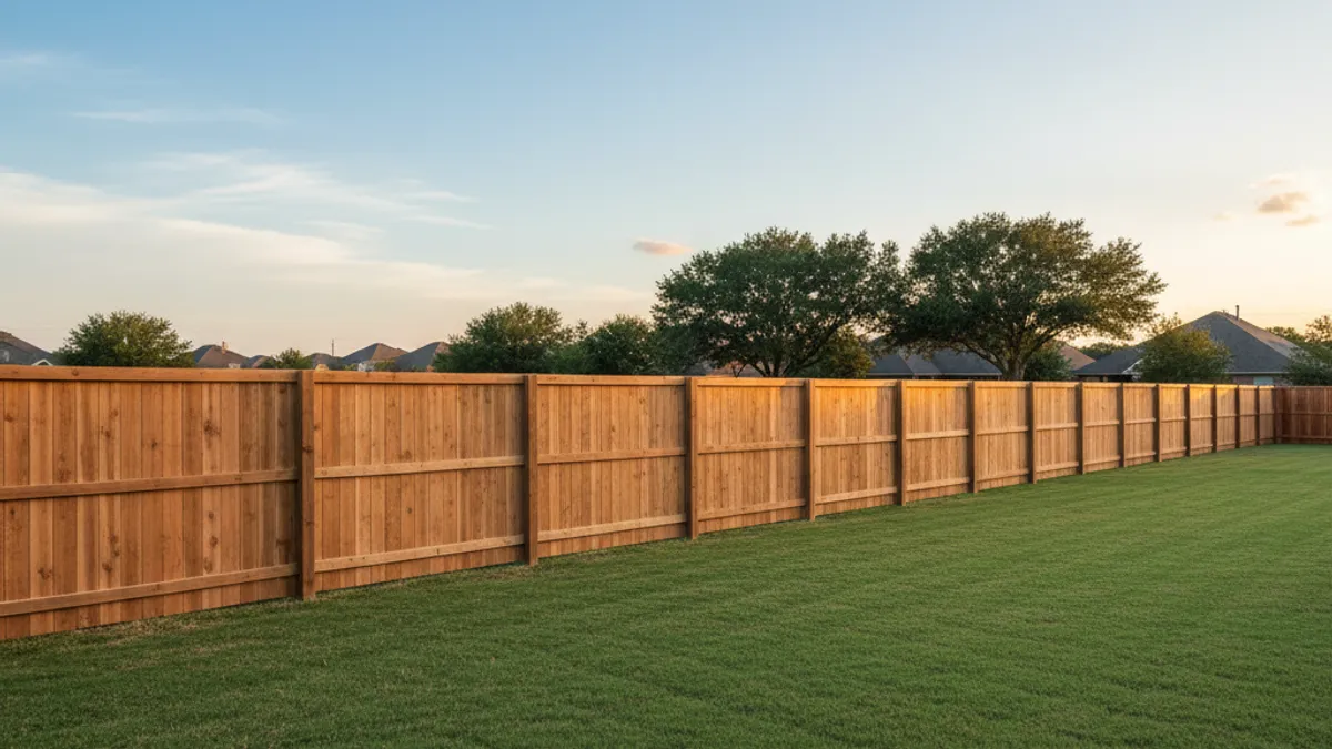 How to Choose the Right Fence for Your Texas Property