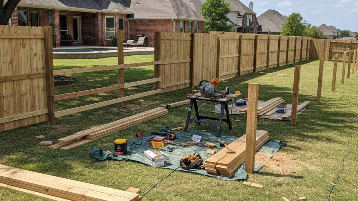 How Much Does a New Fence Cost in Montgomery County, TX?