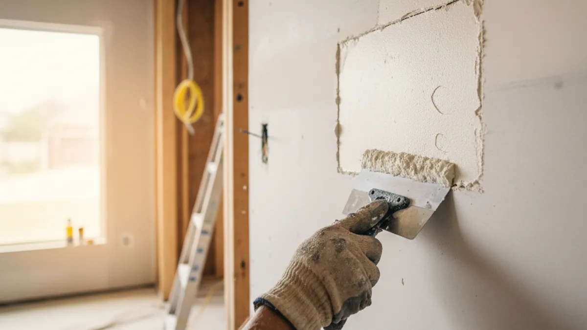 A Homeowner's Guide to Drywall Repair